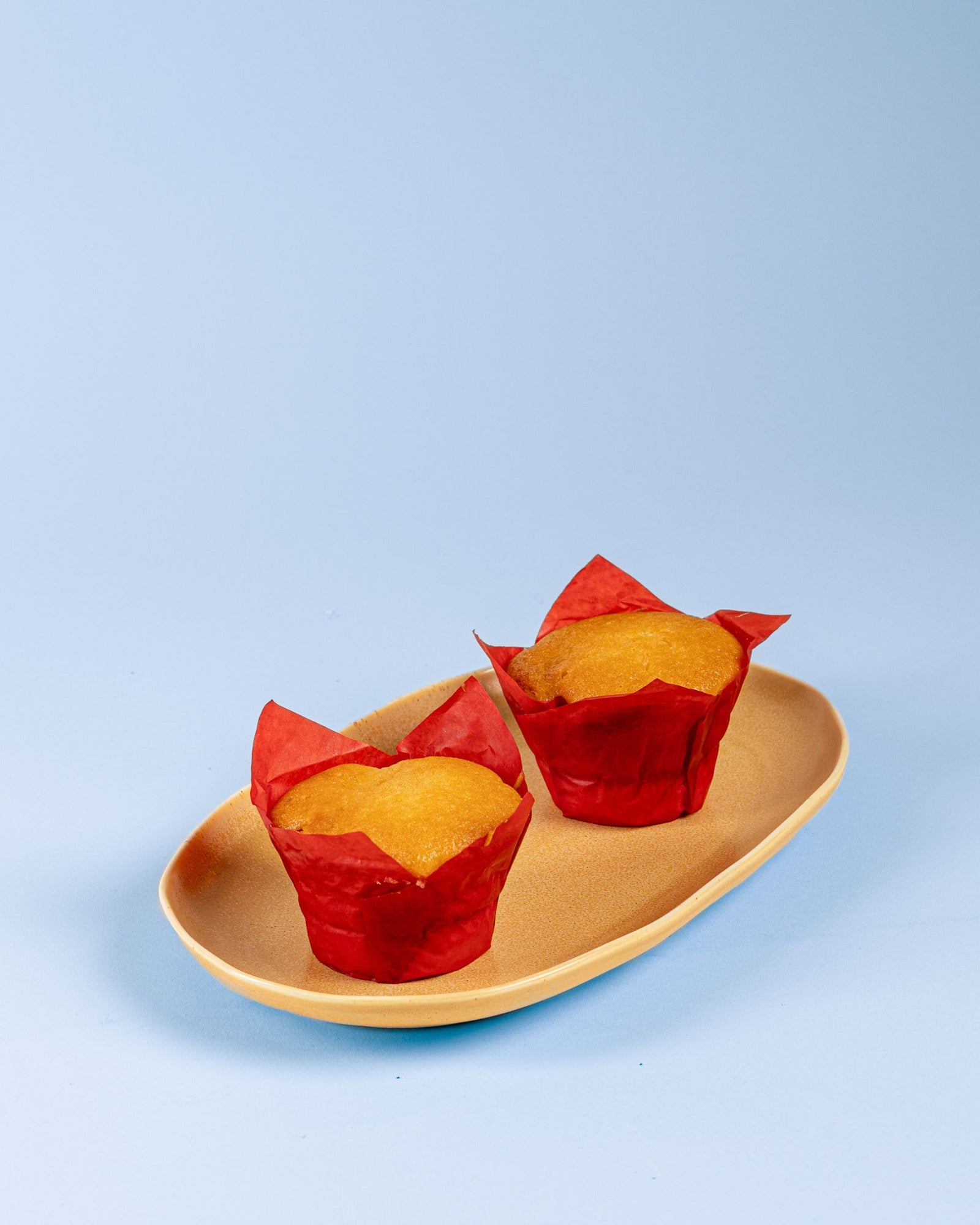 Muffins de vainilla con limón