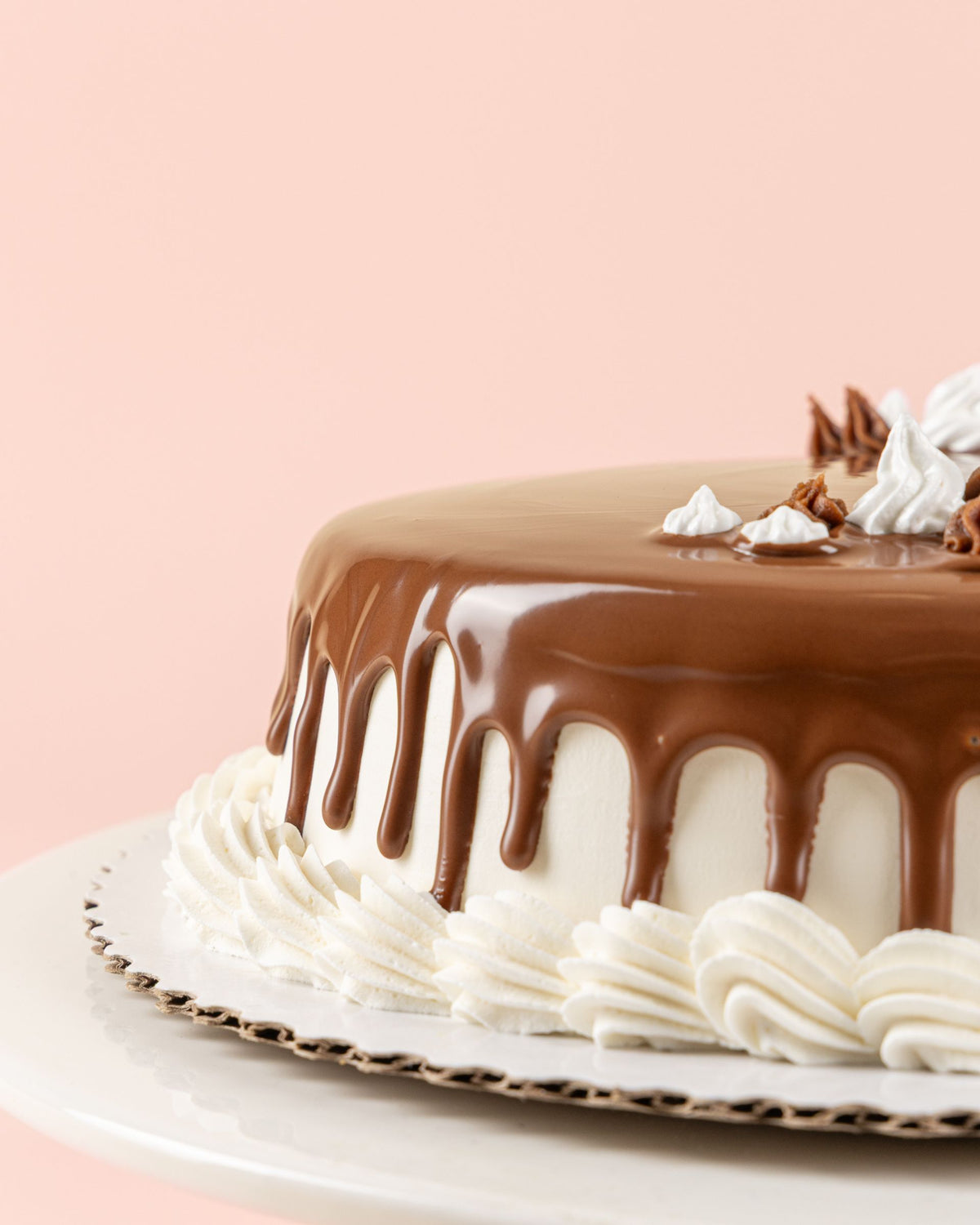 Drip and Cream Cake