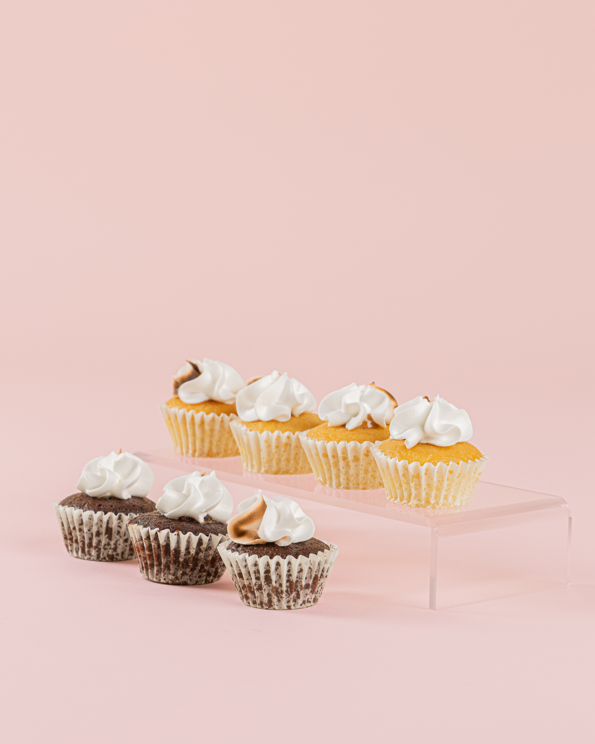 Bandeja de mini Cupcakes