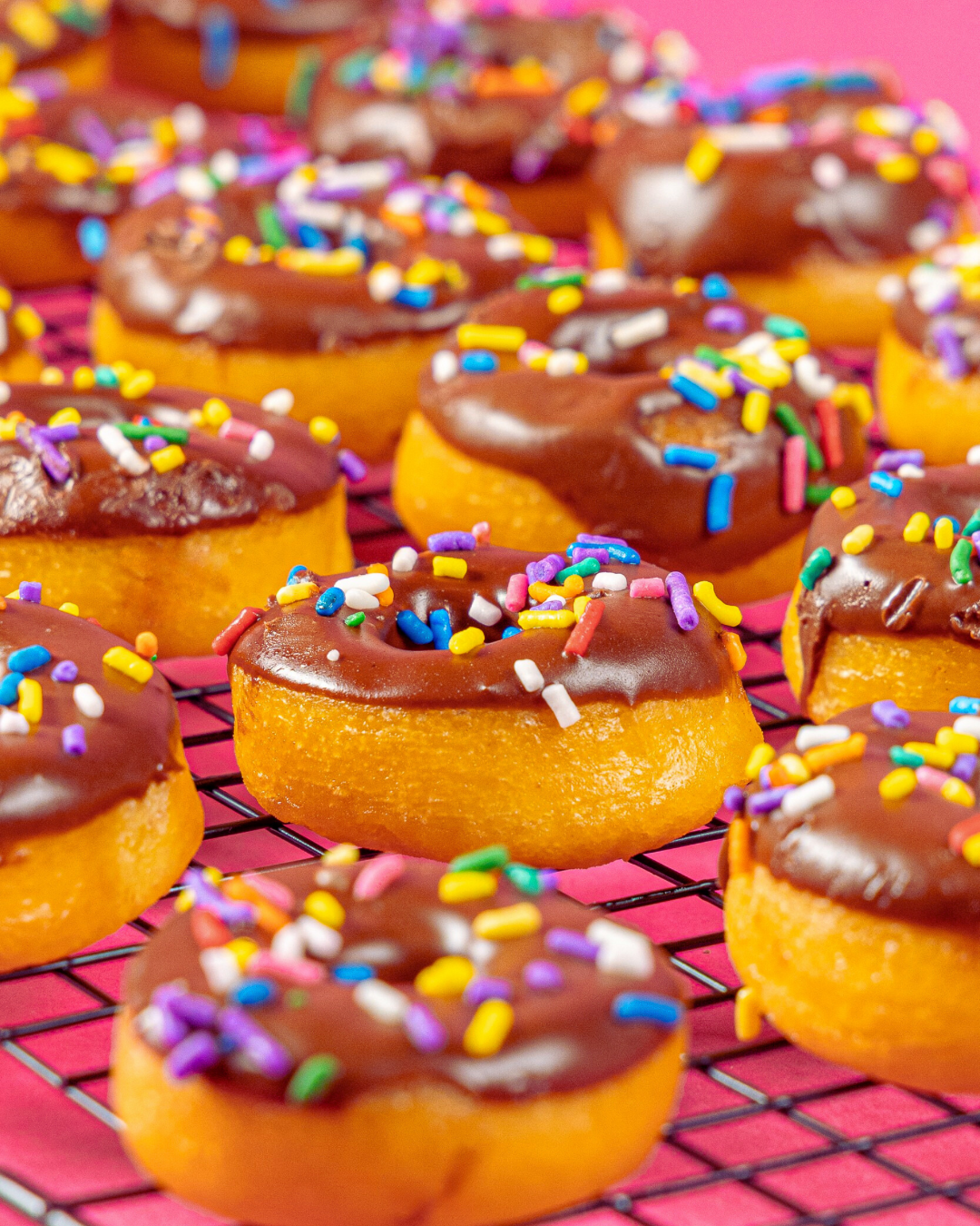 Bandeja de mini donuts (25uds.)