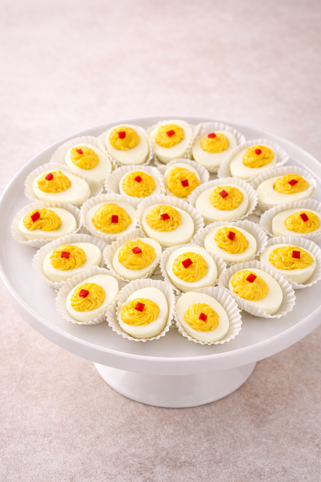 Bandeja de huevos rellenos (25 uds.)