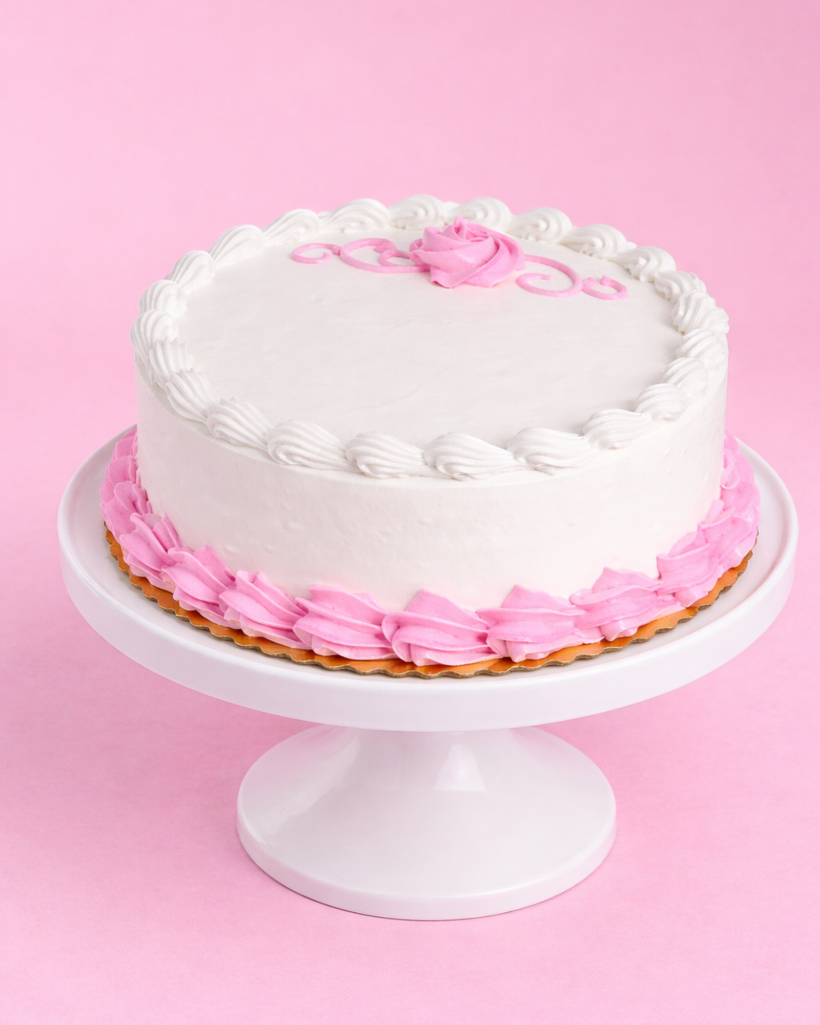 Cake Vainilla Tradicional Rosa