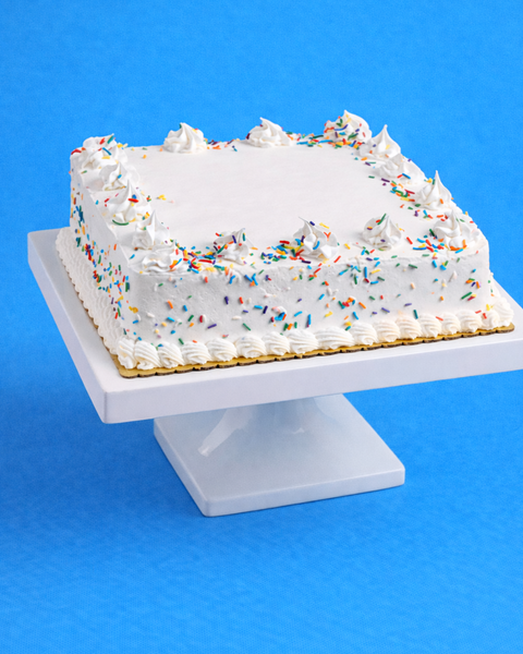 Cake Vainilla Tradicional Chispas 13" x 11"