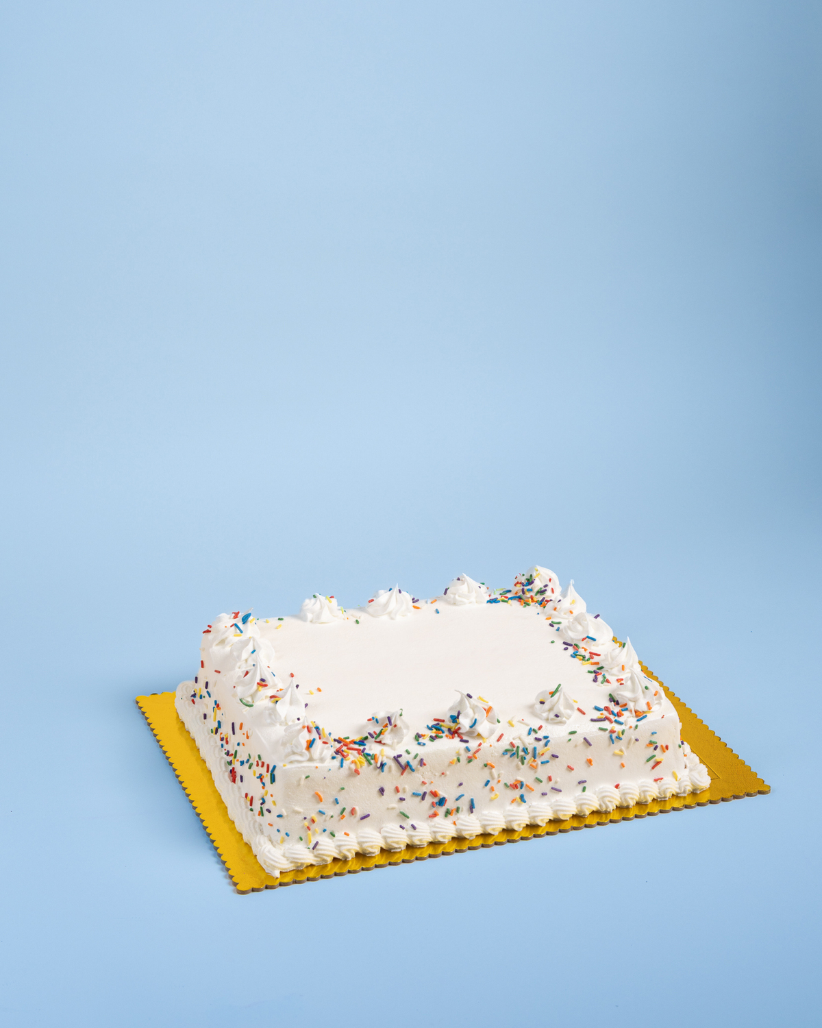 Cake Vainilla Tradicional Femenino (Plancha)