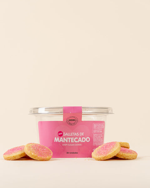 Mini Galletas de Mantecado (20 unidades)