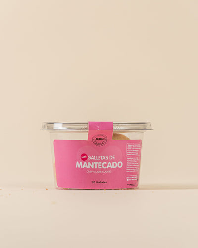 Mini Galletas de Mantecado (20 unidades)