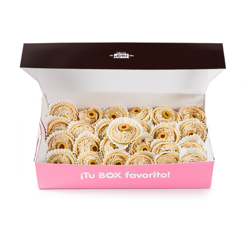 Box de mini canasta con dip (25 uds.)