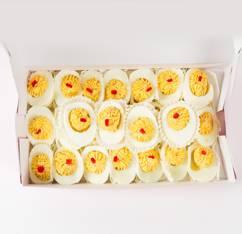 Bandeja de huevos rellenos (25 uds.)