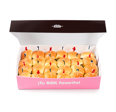 Box Mini Hamburguesas (25 uds.)