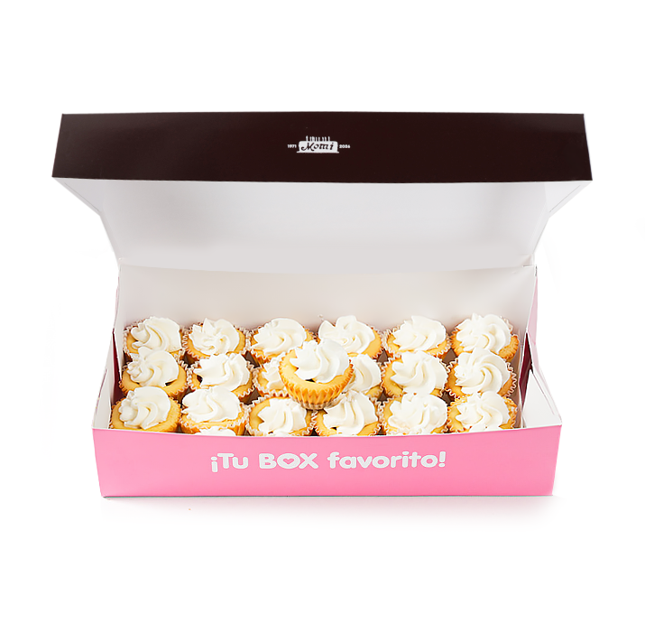 Box de mini cheesecake (25 uds.)