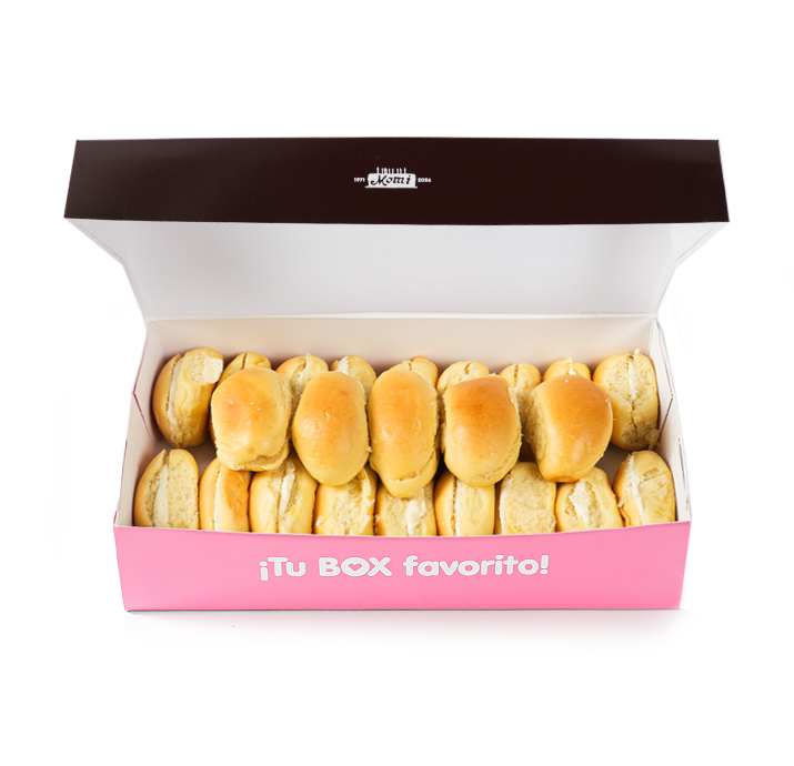 Box de Panecillos con dip (25 uds.)