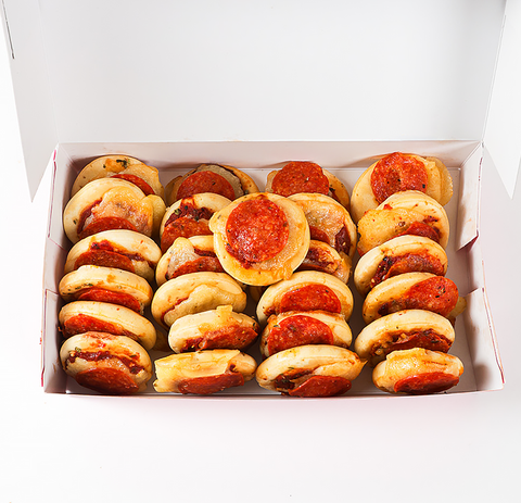 Box Mini Pizzas de pepperoni ( 25 uds.)