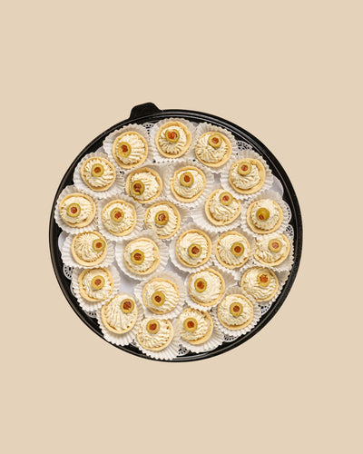 Bandeja de mini canasta con dip (25 uds.)