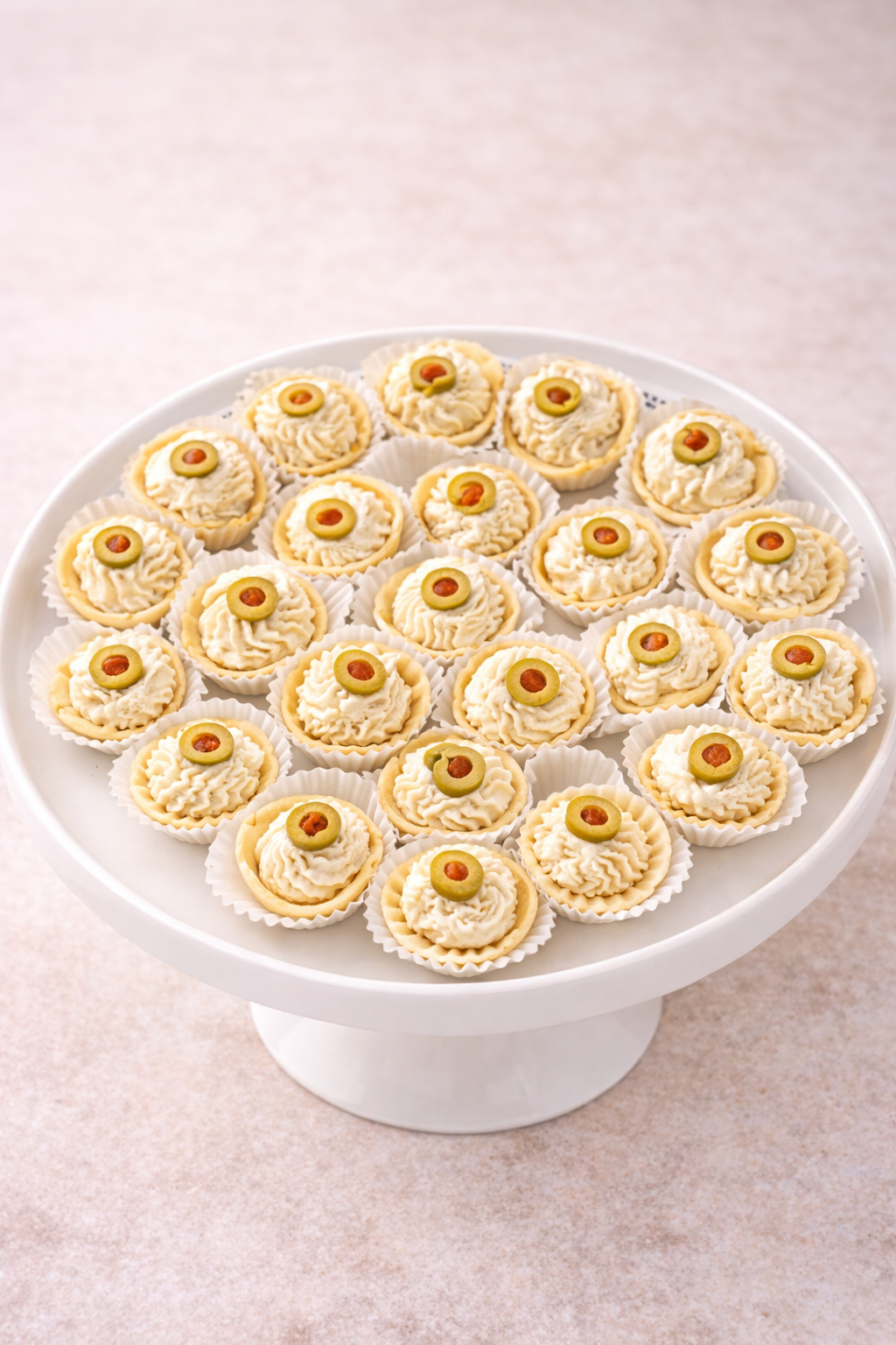 Bandeja de mini canasta con dip (25 uds.)