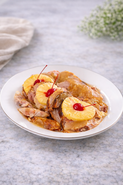 Jamón rebanado