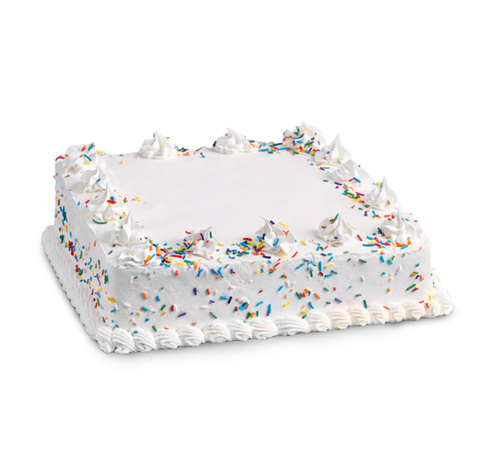 Cake Vainilla Tradicional Chispas 13" x 11"