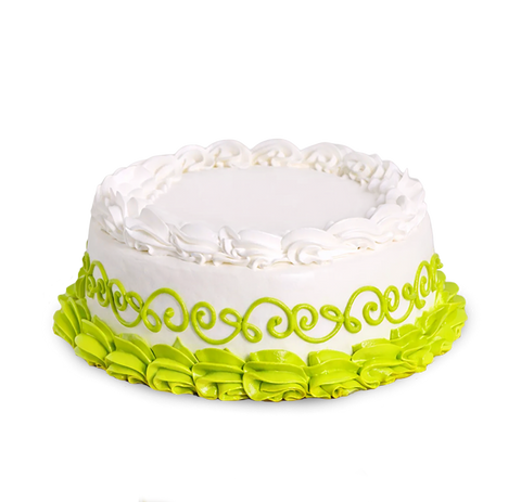 Cake Vainilla Tradicional 7" - Verde