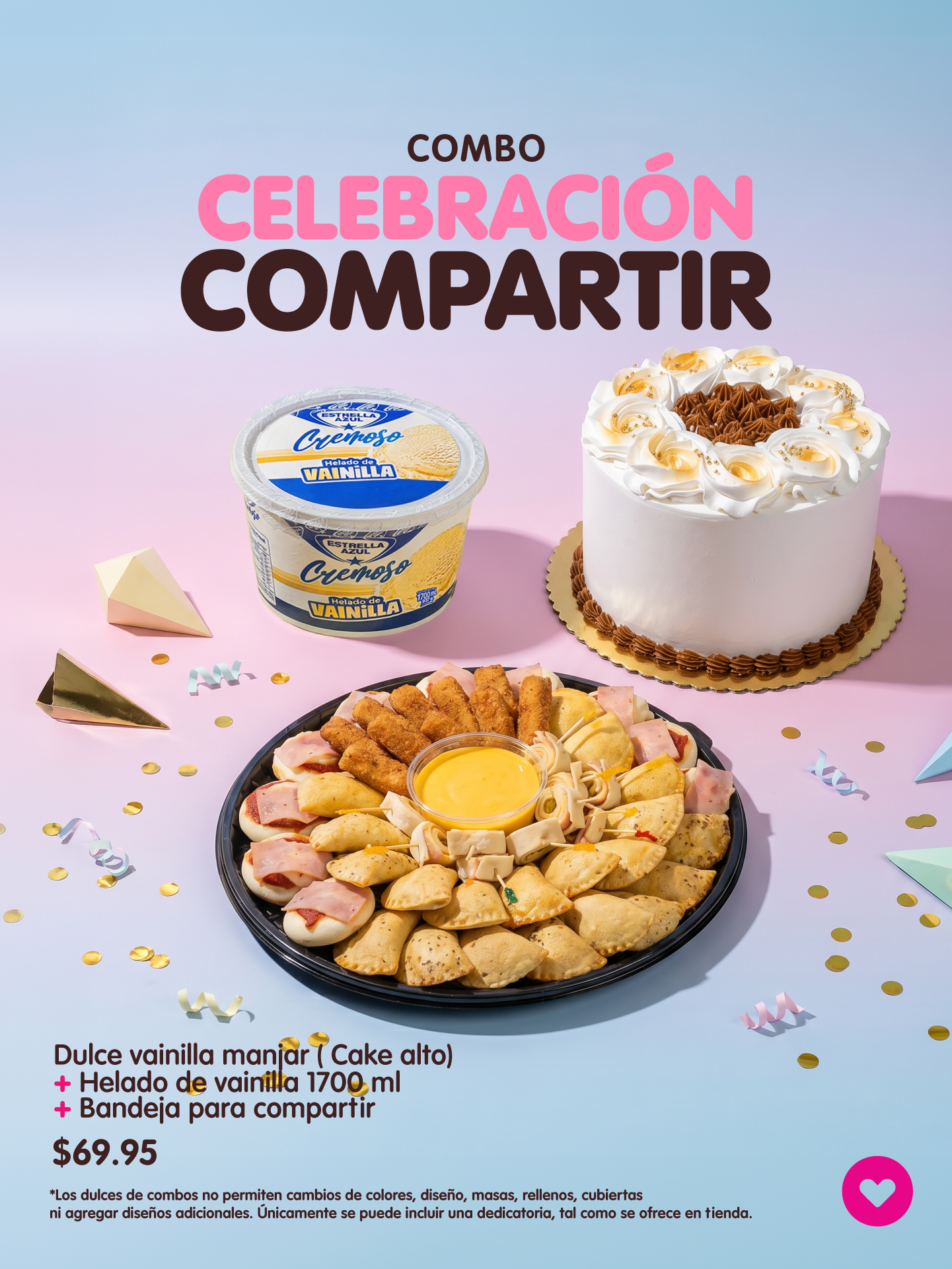 Combo Celebración Compartir