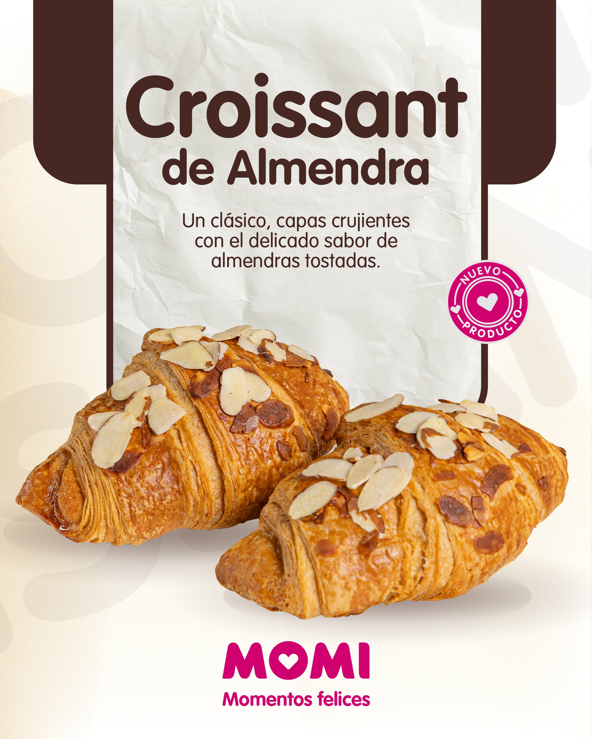 Croissant de almendra