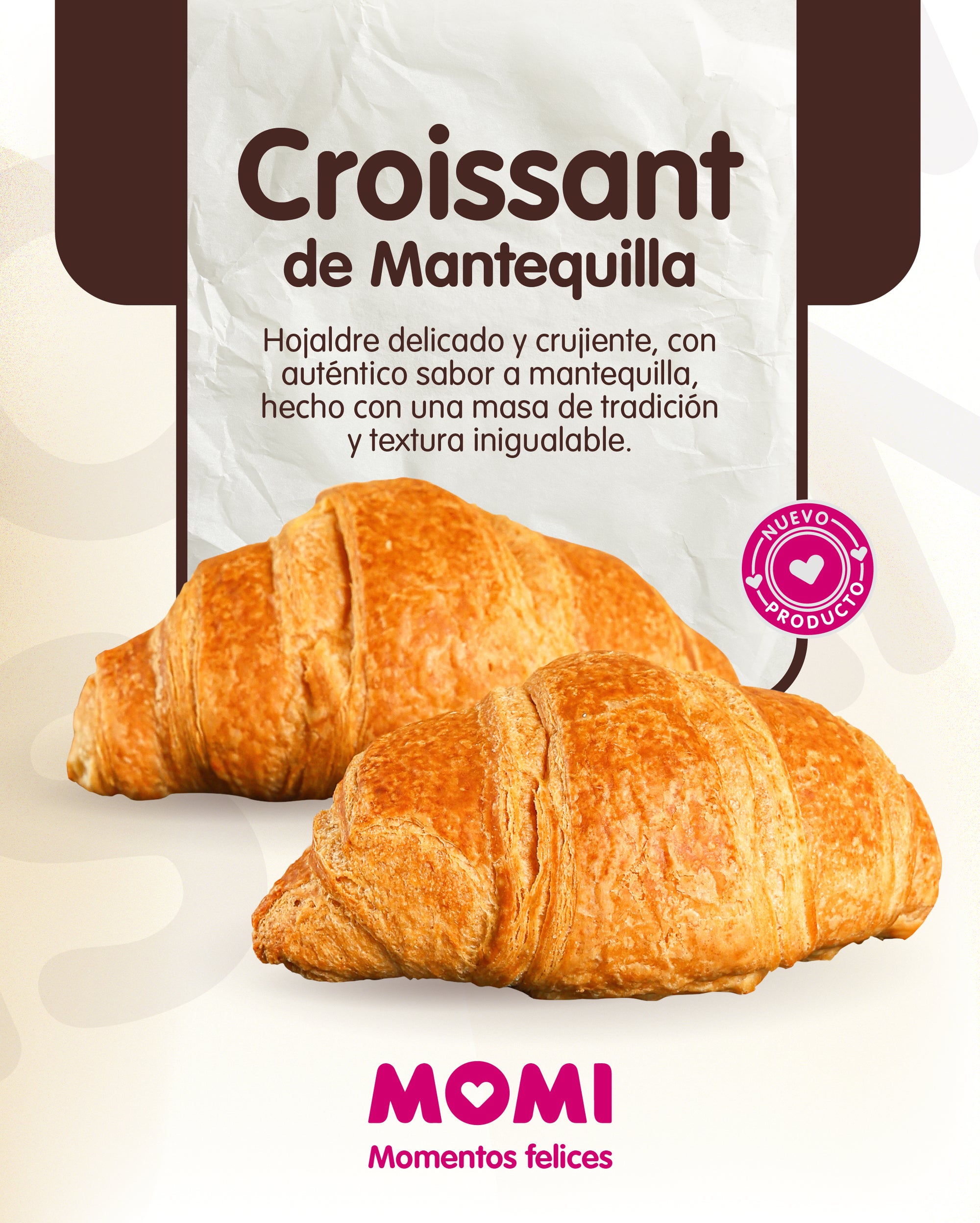 Croissant de mantequilla