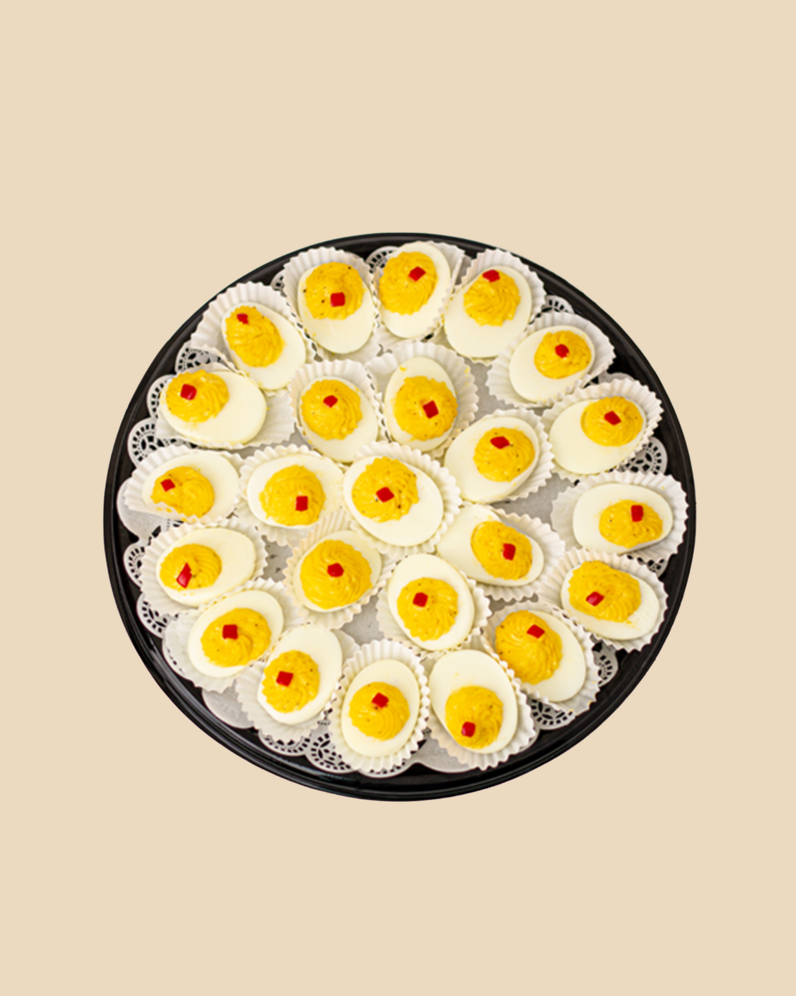 Bandeja de huevos rellenos (25 uds.)