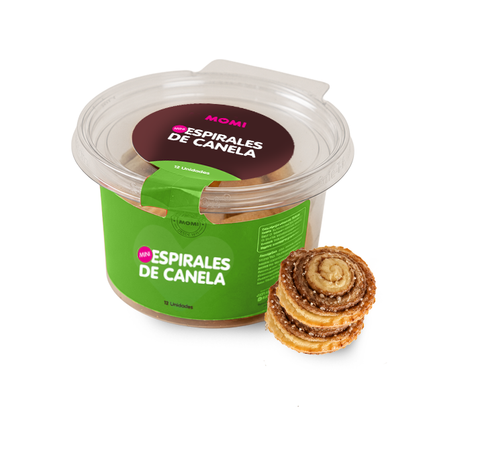 Mini Espirales de Canela (12 Unidades)