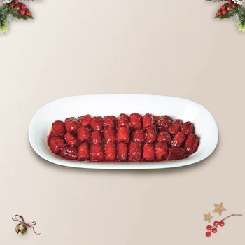 Bandeja de plátanos en tentación