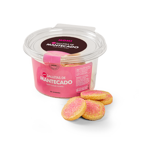 Mini Galletas de Mantecado (20 unidades)