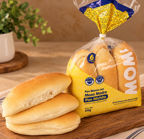 Pan Michita Con Masa Madre