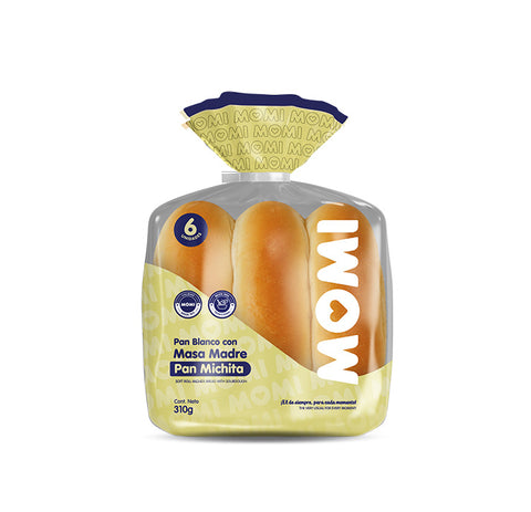 Pan Michita Con Masa Madre