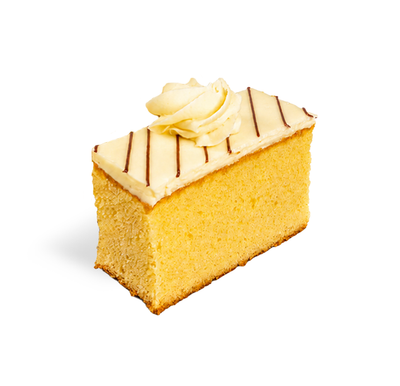 Bizcocho de Gold Cake (Porción)